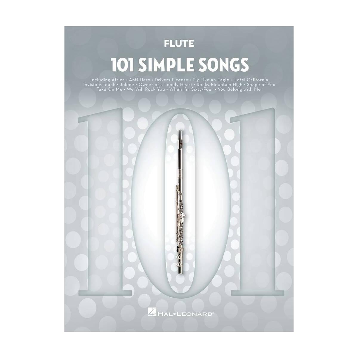 101 simple songs per flauto