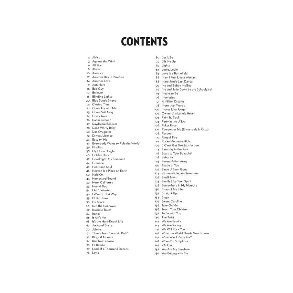 101 simple songs per flauto