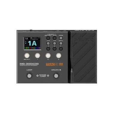 Nux mg-300 mkii pedaliera modeler di amplificatori ed effetti per chitarra