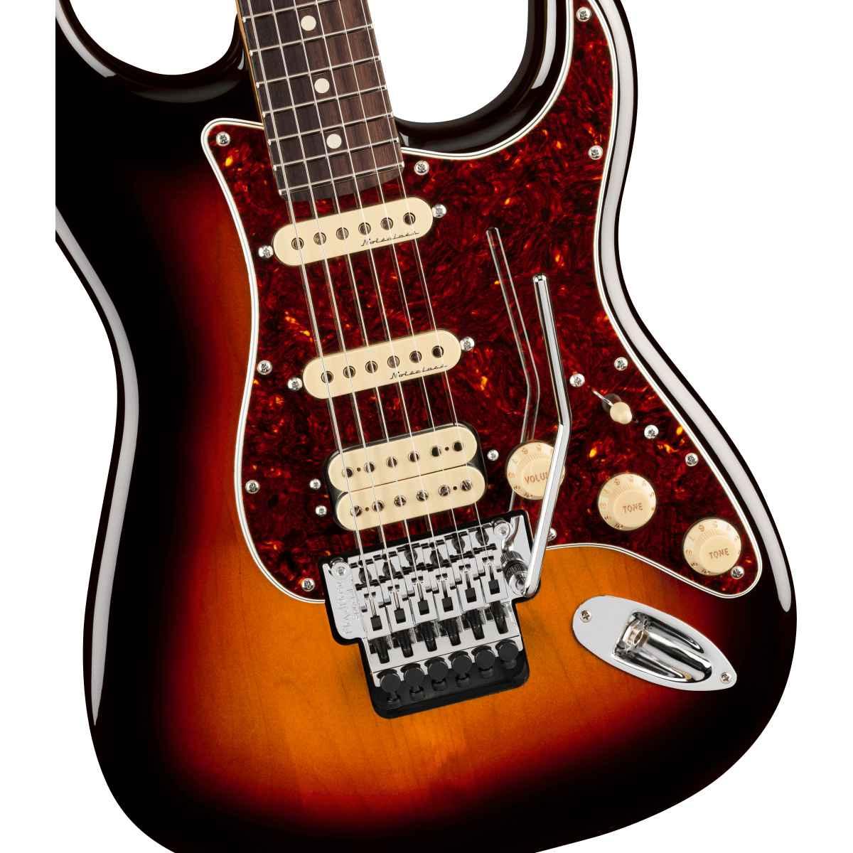 Fender player ii modified stratocaster floyd rose rw 3 tone sunburst chitarra elettrica