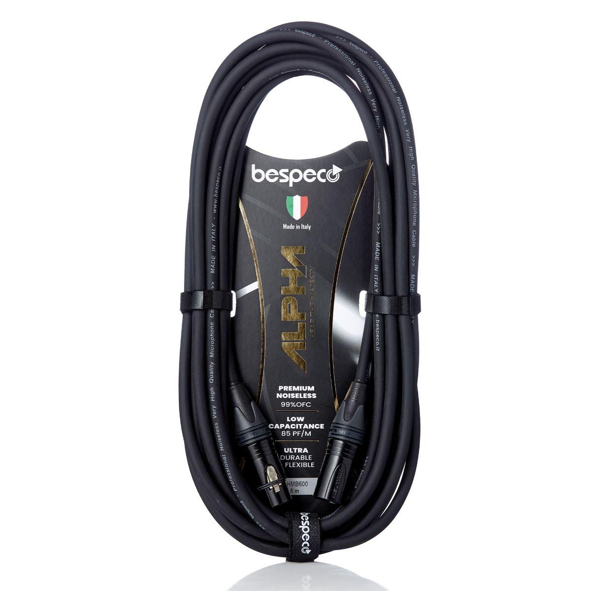 BESPECO AHMB100 ALPHA CAVO XLR M / XLR F 1mt