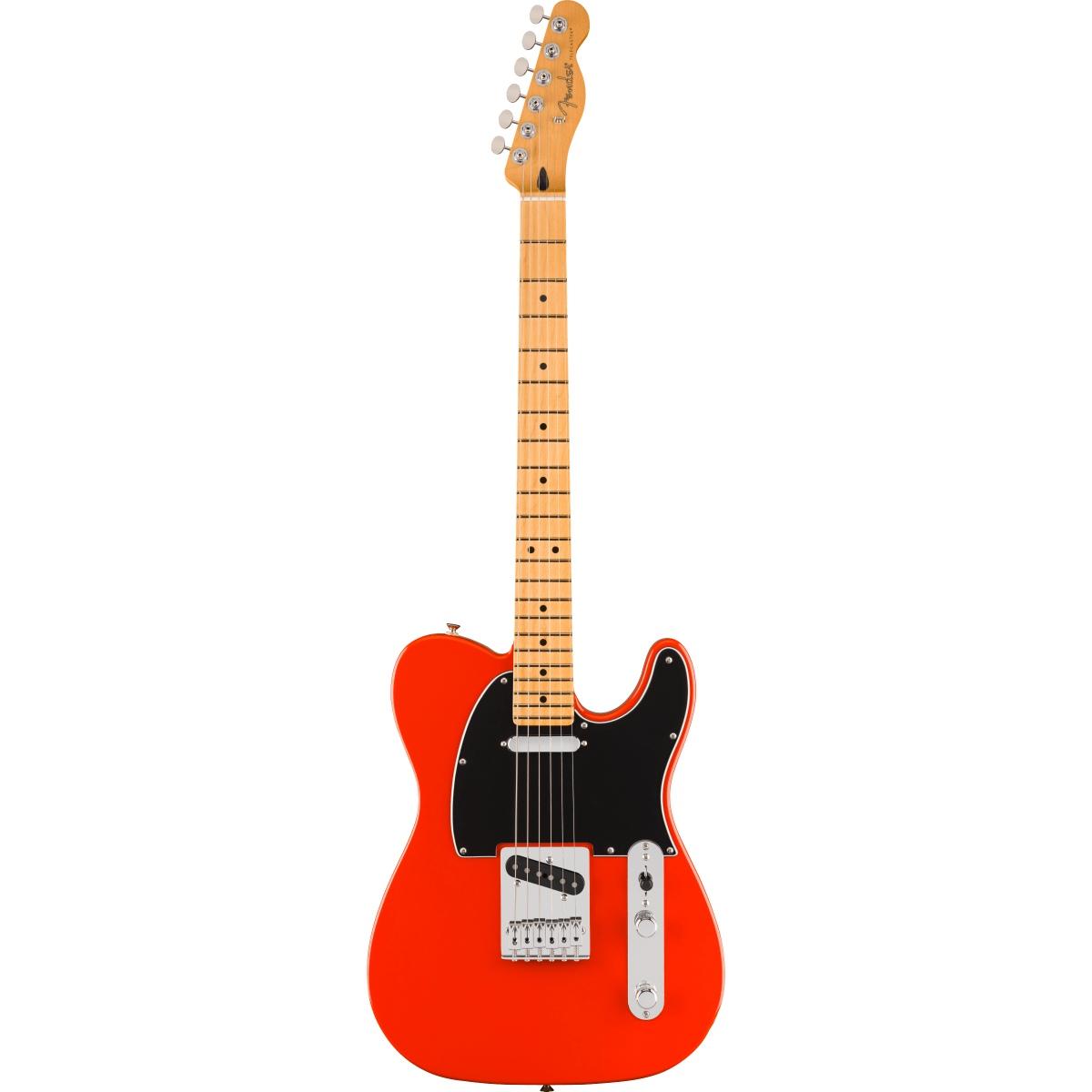 Fender player ii telecaster mn coral red chitarra elettrica