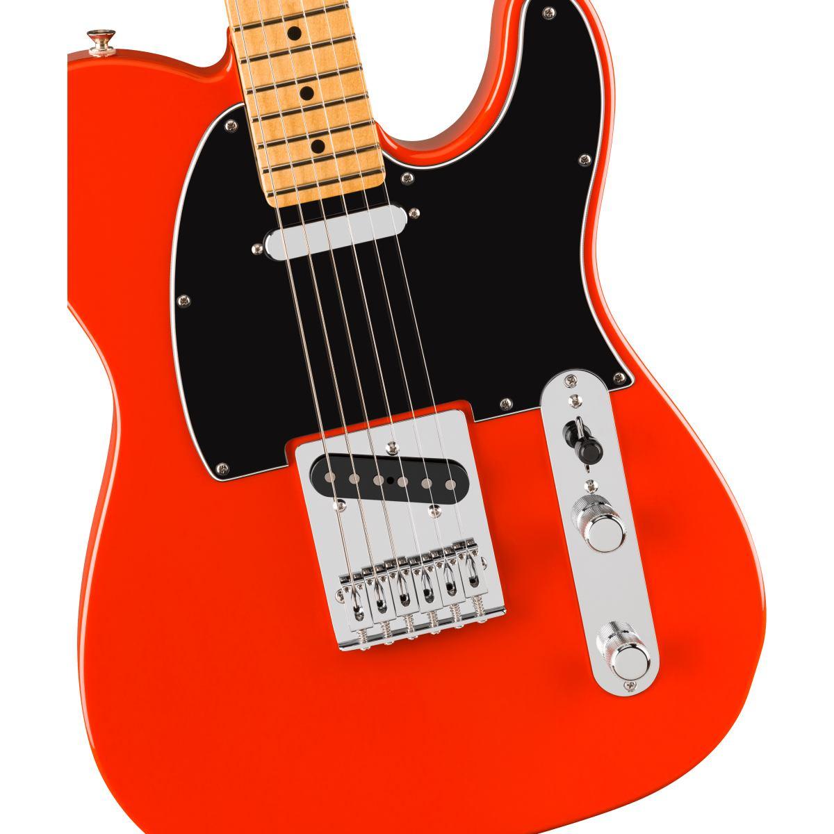 Fender player ii telecaster mn coral red chitarra elettrica
