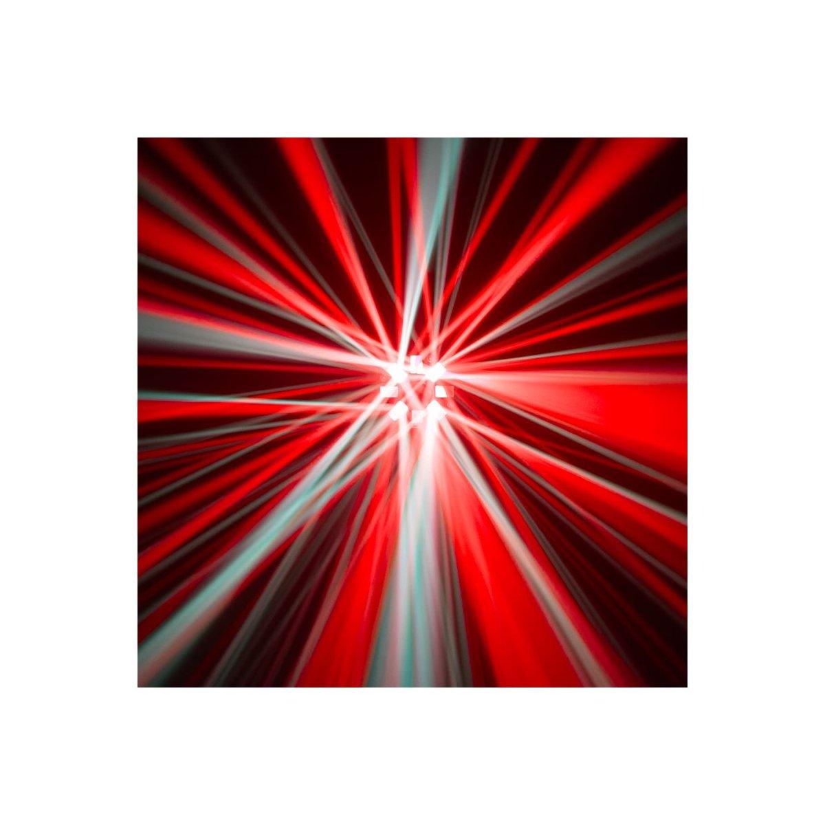 ELIMINATOR FURIOUS THREE RG UV EFFETTO LUCE 3-IN-1 LED + UV + LASER<br />