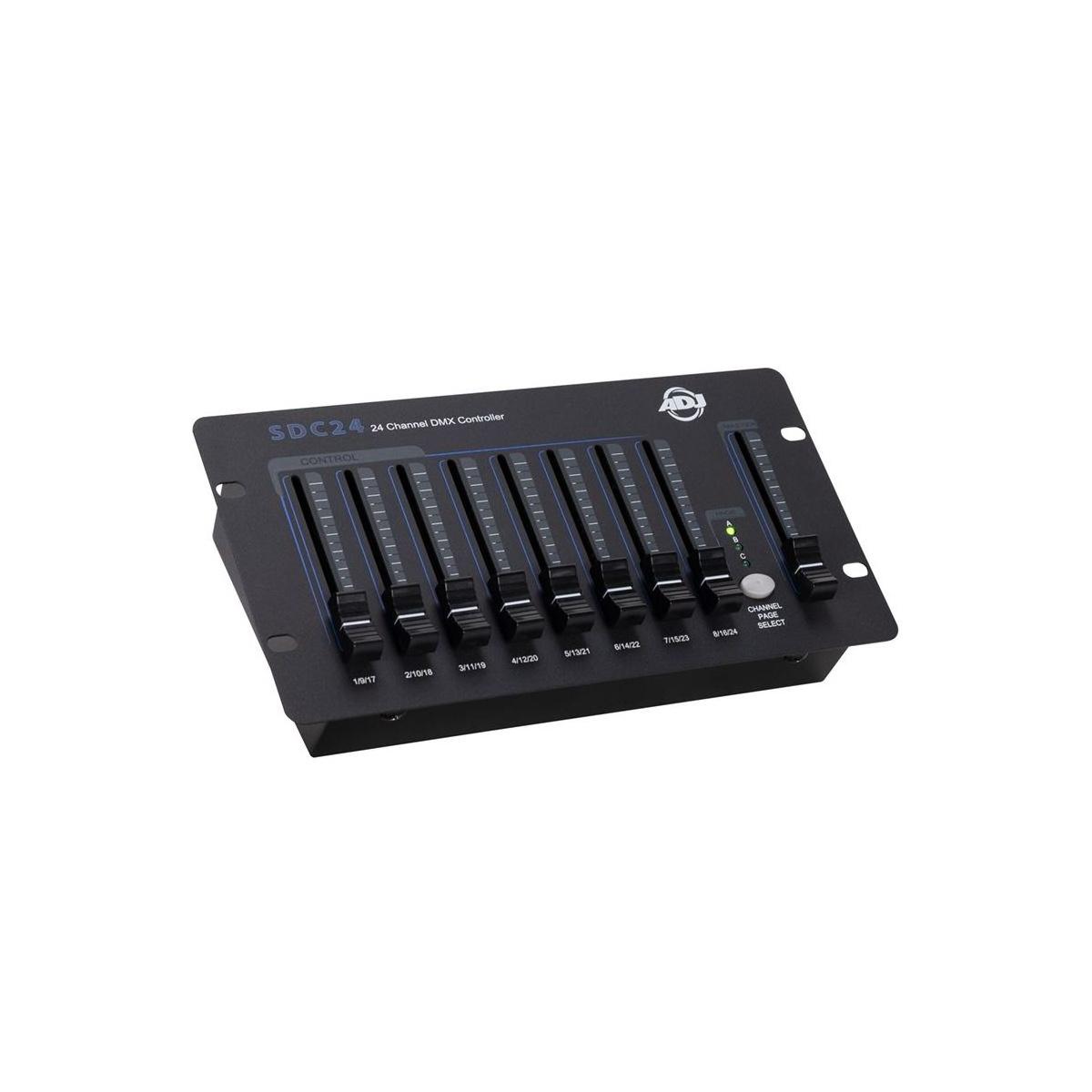 Adj sdc24 controller dmx 24 canali