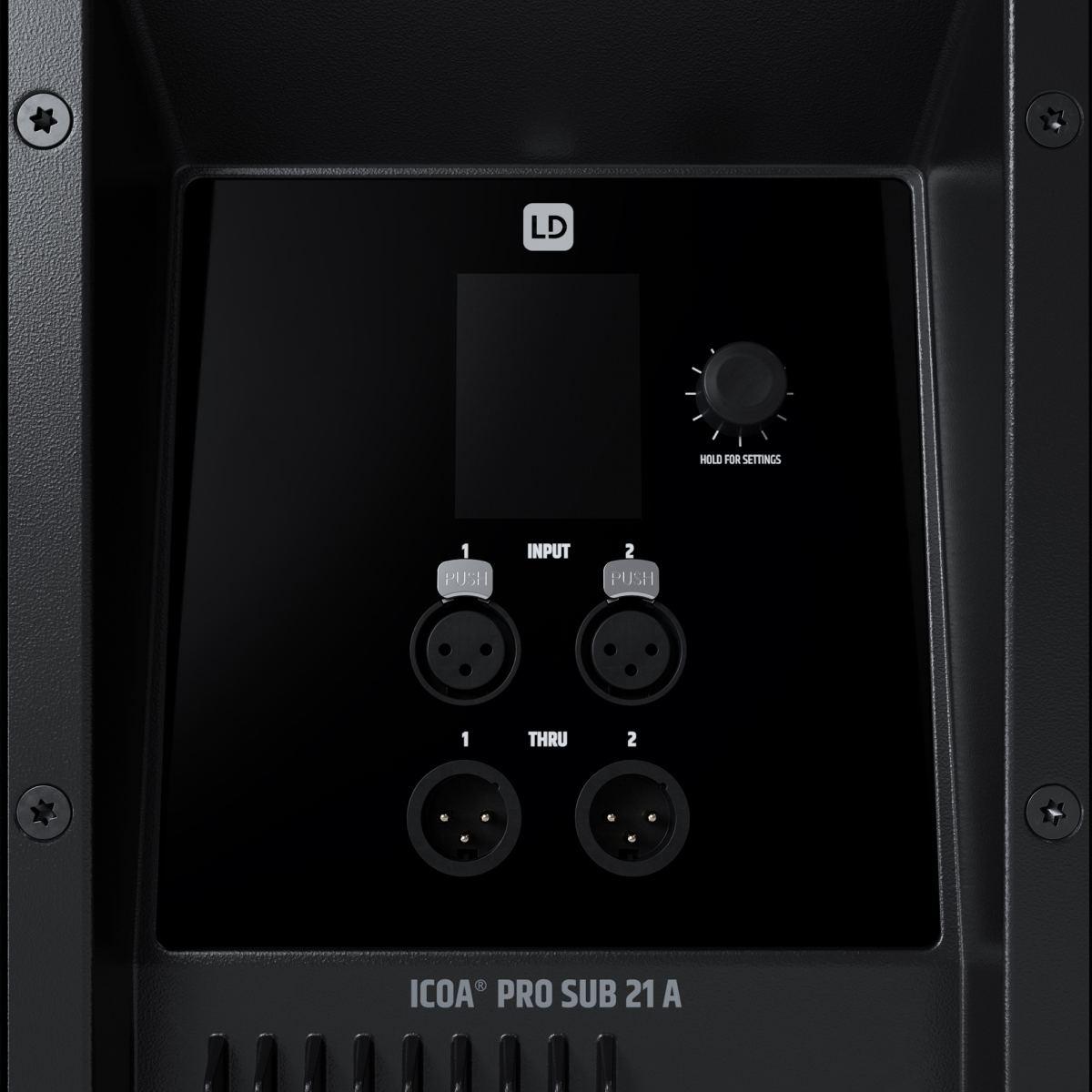 LD SYSTEMS ICOA PRO SUB 21 A - Potente subwoofer PA attivo bass reflex da 21"