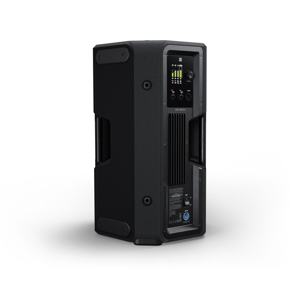 LD SYSTEMS ICOA PRO 12 A - Potente altoparlante PA coassiale attivo da 12" con Bluetooth e app