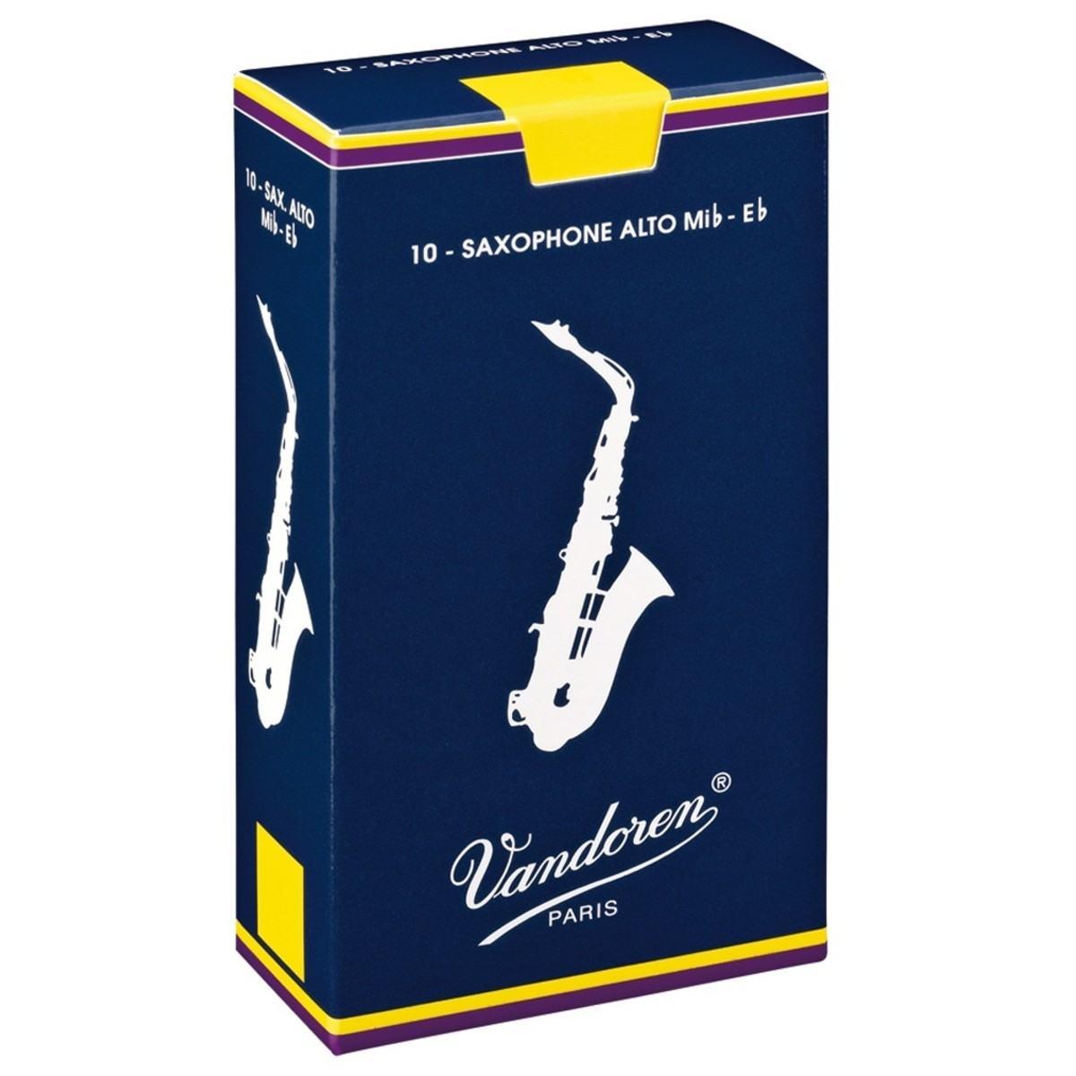 Vandoren traditional blu 10 ance per sax contralto n° 2
