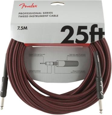 FENDER PROFESSIONAL CAVO JACK JACK 7.5mt RED