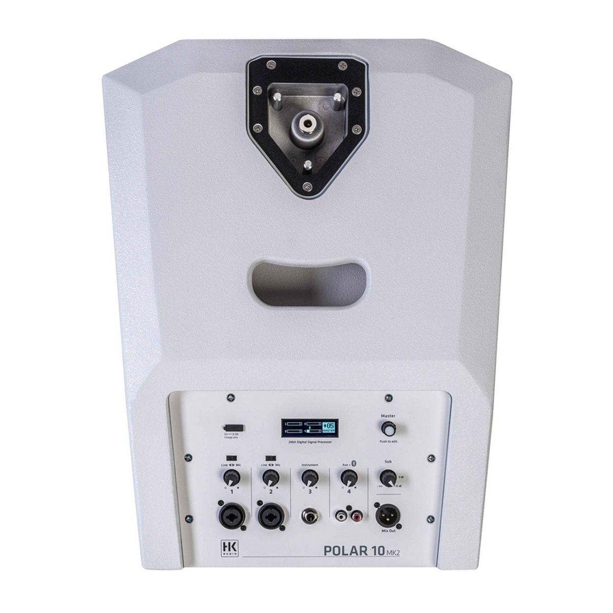 HK AUDIO Polar 10 MKII WHITE IMPIANTO A COLONNA 2000 WATT