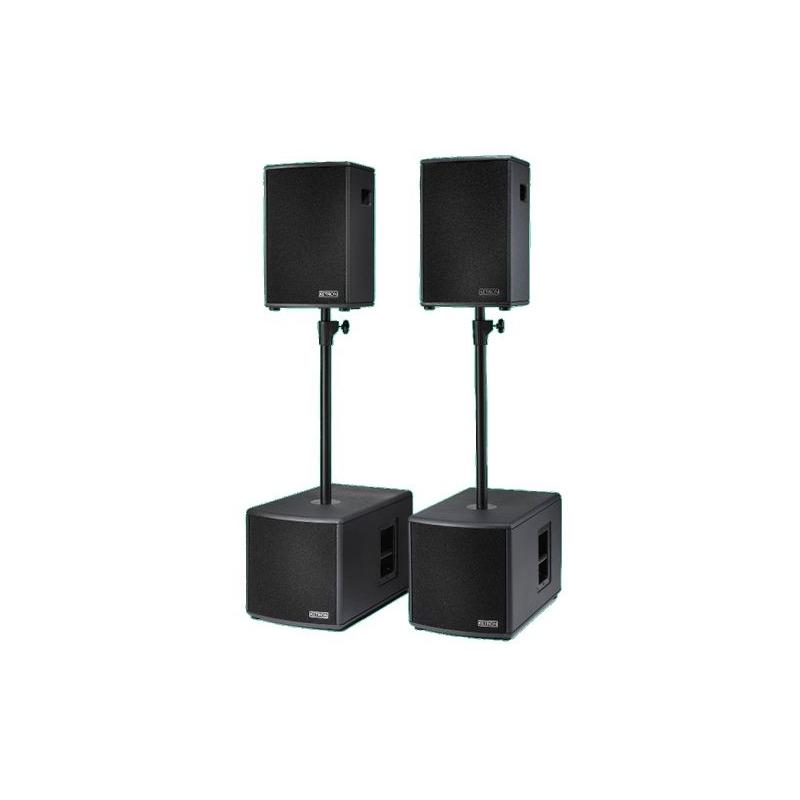 Ketron mb10 + sk12 1400watt impianto audio completo