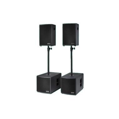 Ketron mb10 + sk12 1400watt impianto audio completo