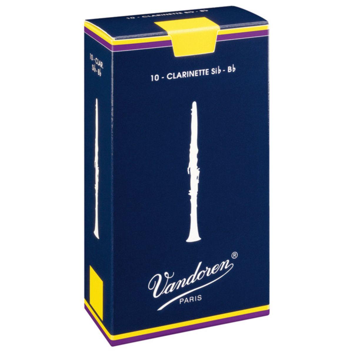 VANDOREN TRADITIONAL BLU 10 ANCE CLARINETTO IN Bb N� 3
