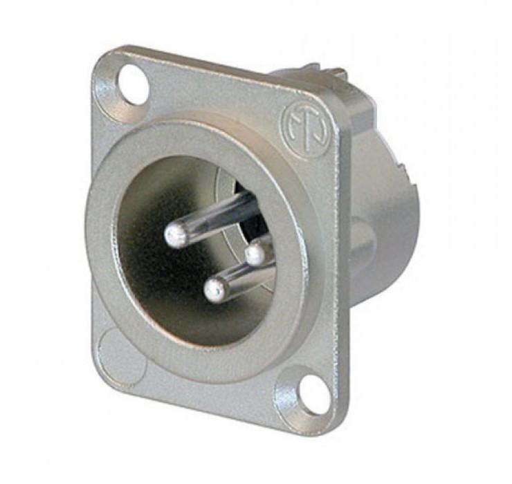 NEUTRIK NC3MDLX Spina da pannello  XLR 3P in alluminio anodizzato
