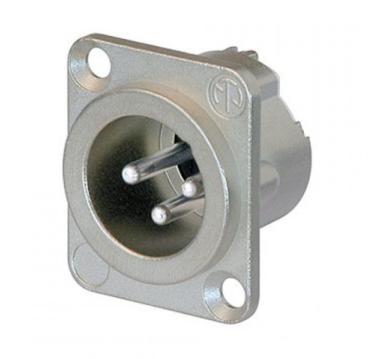 NEUTRIK NC3MDLX Spina da pannello  XLR 3P in alluminio anodizzato