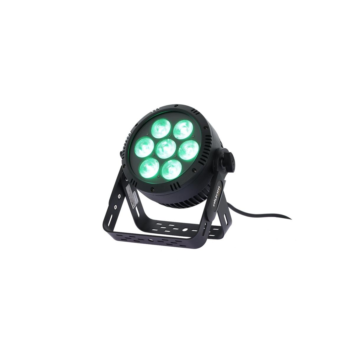 ALGAM LIGHTING IP-PAR-725-HEX Par Led 7x25W RGBWA+UV IP65