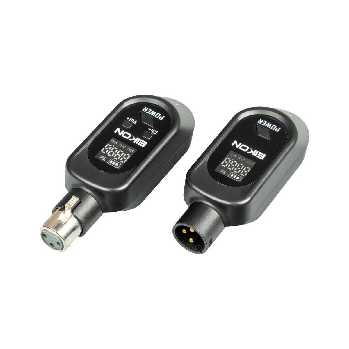 Eikon uxlr sistema wireless xlr uhf maschio femmina