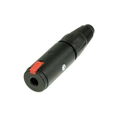 NEUTRIK NJ3FC6-BAG connettore jack femmina con bloccaggio Black