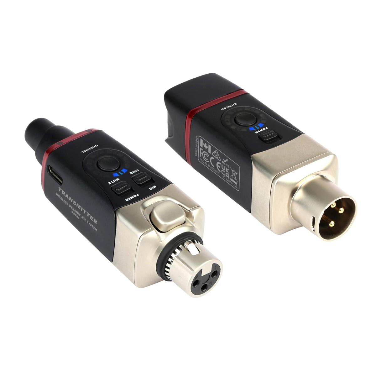 Xvive u35 dynamic mic sistema wireless digitale 5.8ghz per microfono dinamico