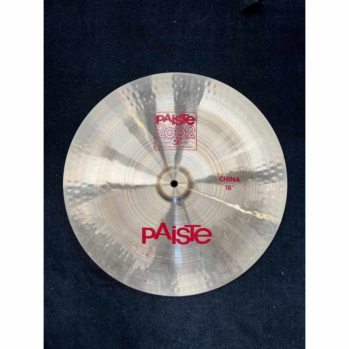 Paiste 2002 china 18 - usato garantito