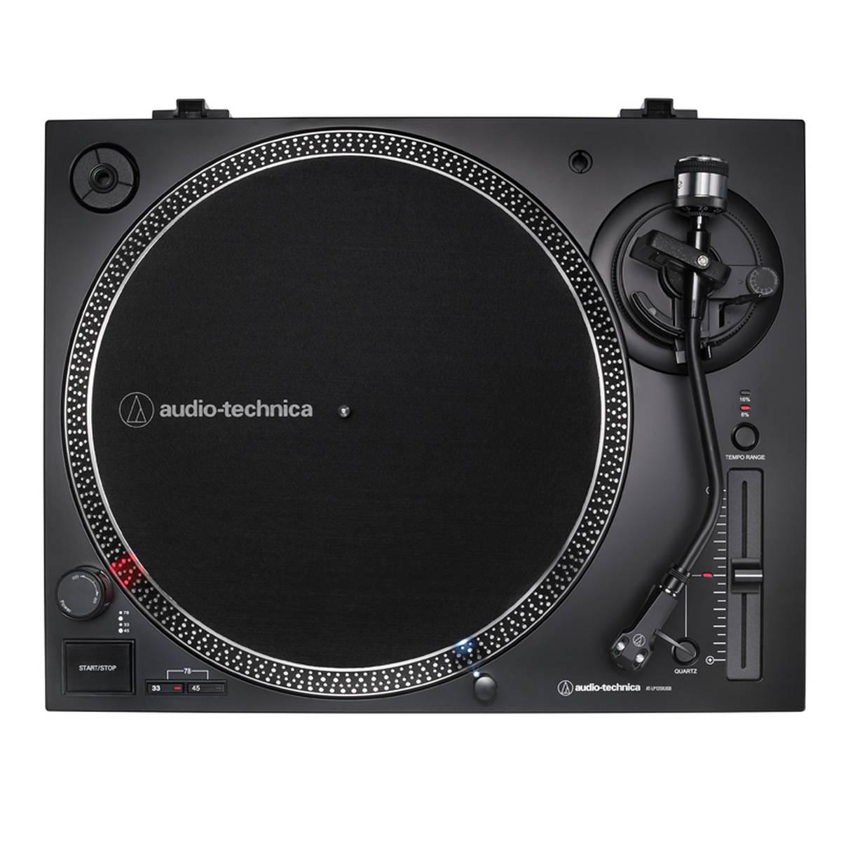 Audio technica at-lp120x usb bk giradischi professionale usb nero