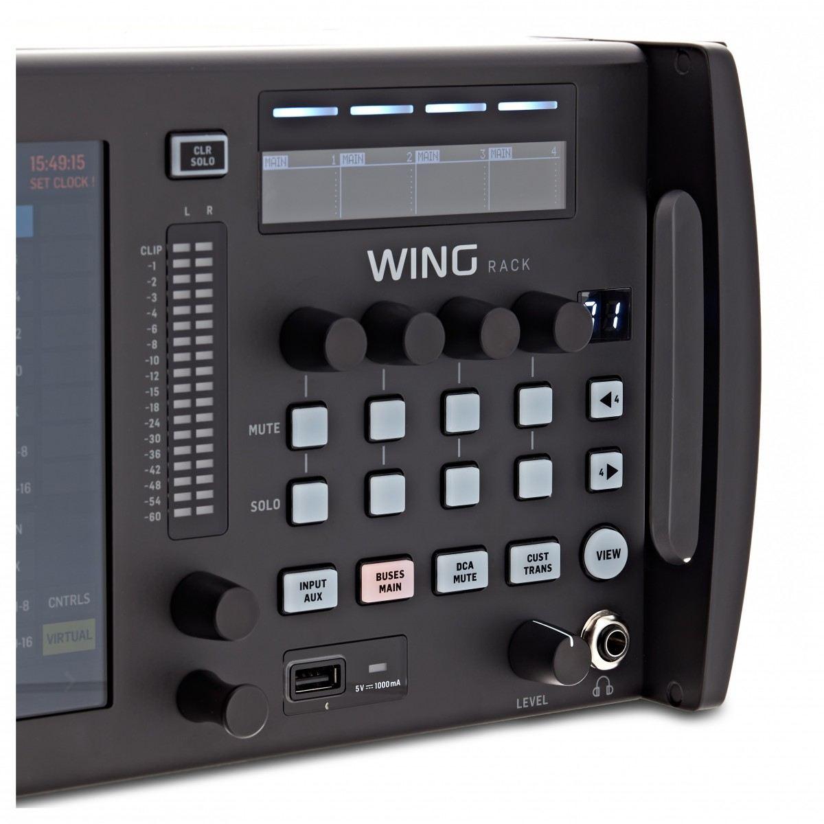 BEHRINGER Wing Rack MIXER DIGITALE A RACK STEREO 48 CANALI CON TOUCHSCREEN 10"