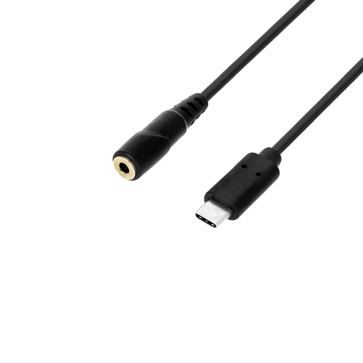 ADAM HALL 3 STAR B Y USB-C 0020 Cavo adattatore USB-C Mini jack femmina da 3,5 mm � USB-C 0,2 m