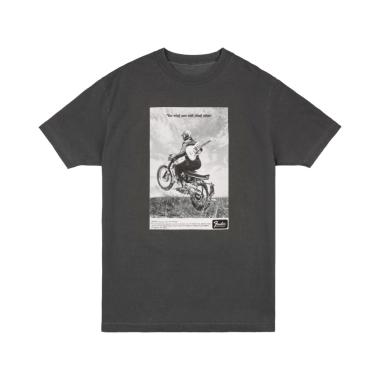 Fender vintage ad biker tee graphite t shirt (m)