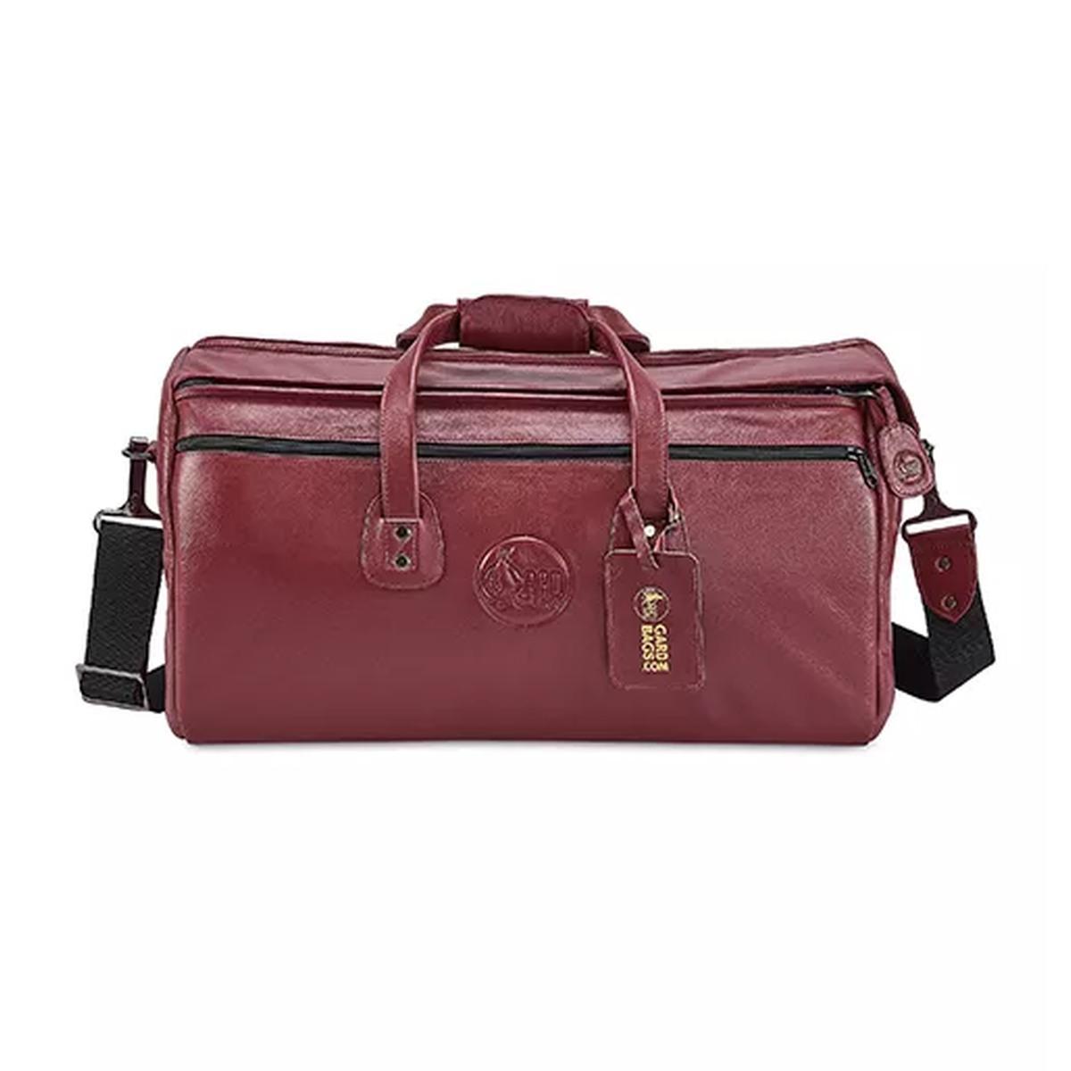 Gard 7 mly ultra burgundy custodia per 3 trombe in pelle