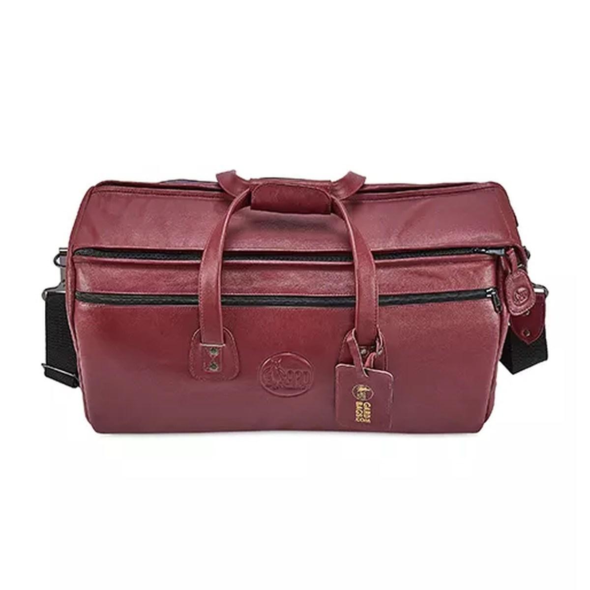 Gard 7 mly ultra burgundy custodia per 3 trombe in pelle