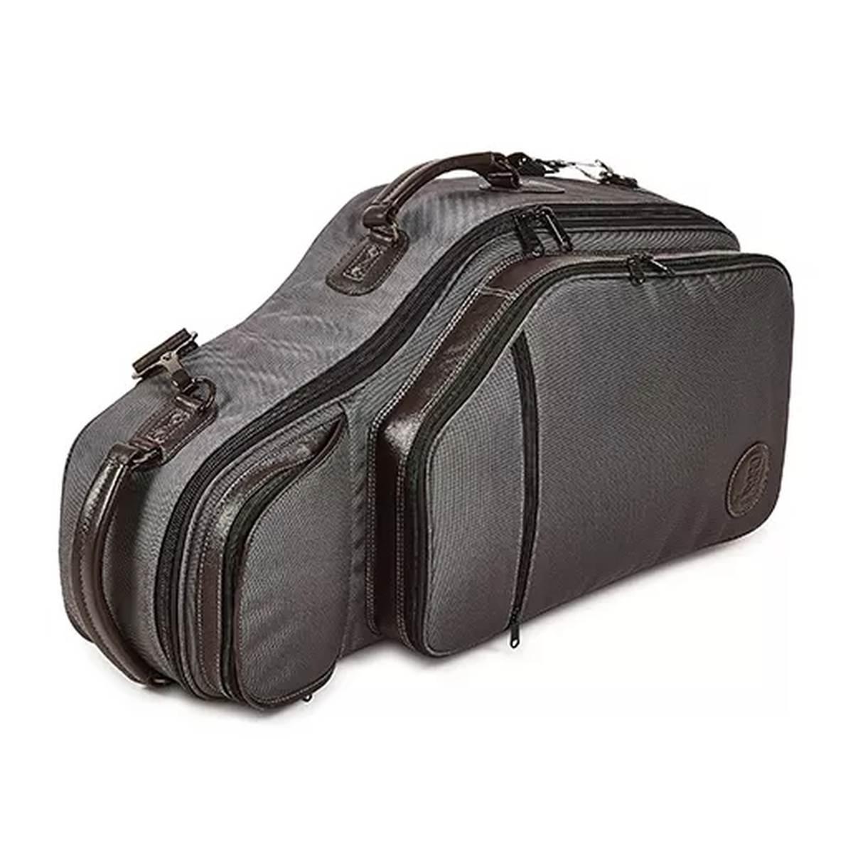 Gard 121 esg cn elite custodia doppia grigia per sax alto e sax soprano