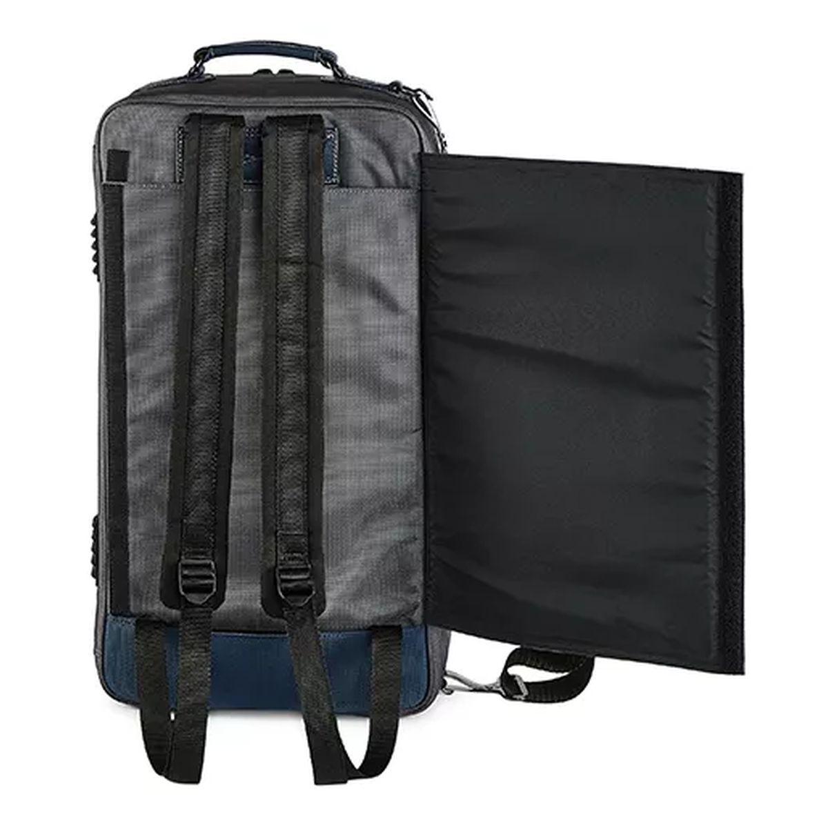 Gard 5 ecsg nb compact custodia grigia con inserti blu per 3 trombe