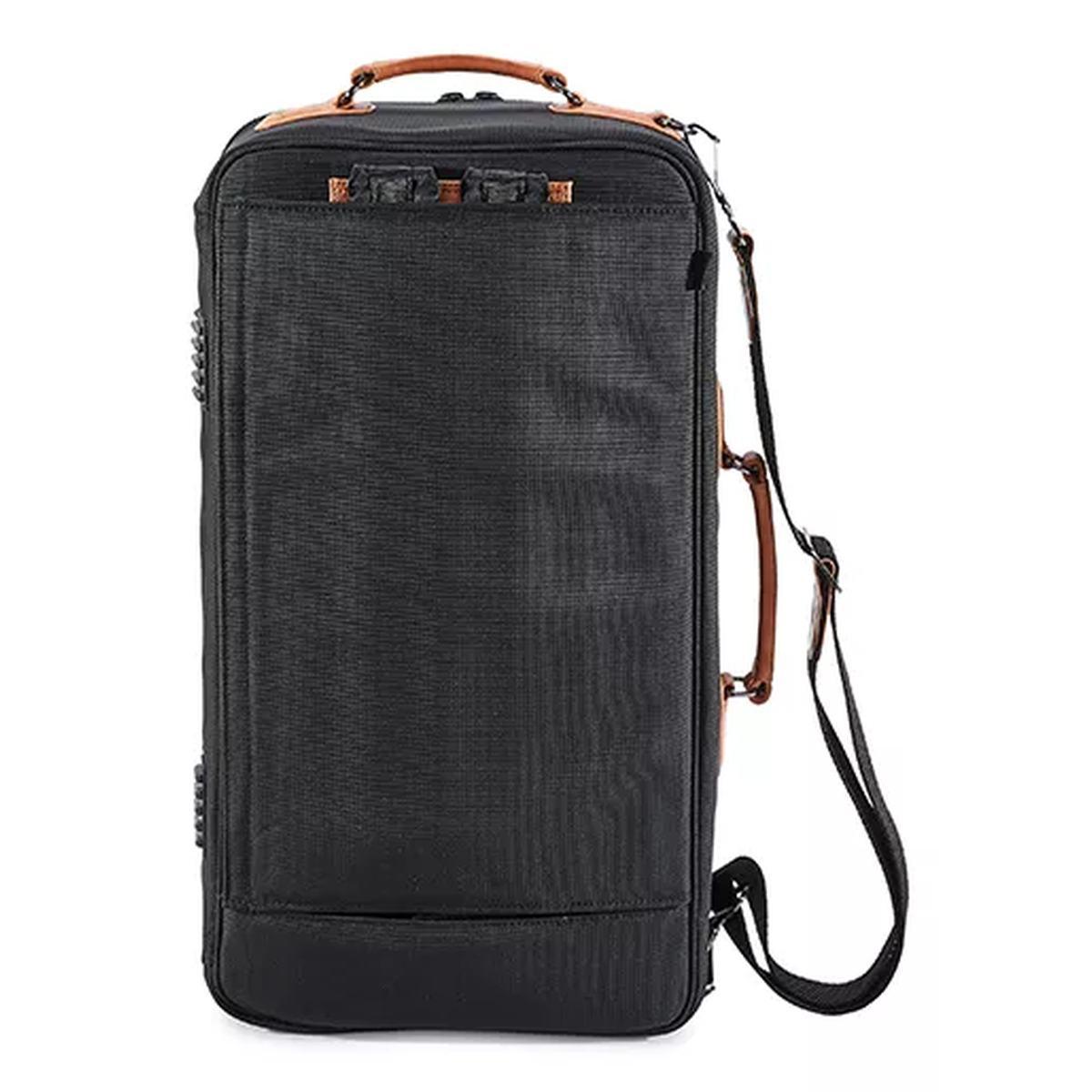 Gard 5 ecsk custodia nera per 3 trombe con inserti marroni