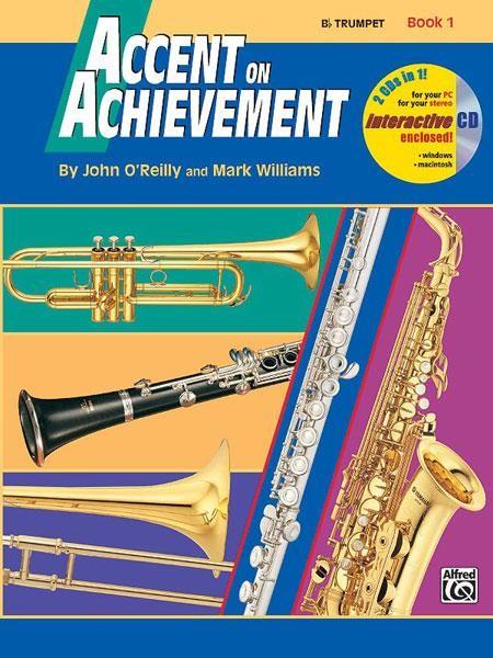 Accent on achievement vol.1 + cd per tromba john o'reilly