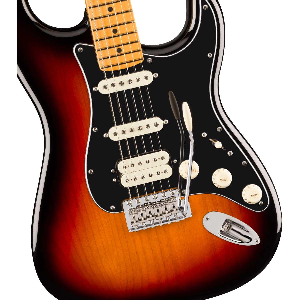 Fender american professional classic stratocaster hss mn 3 tone sunburst chitarra elettrica