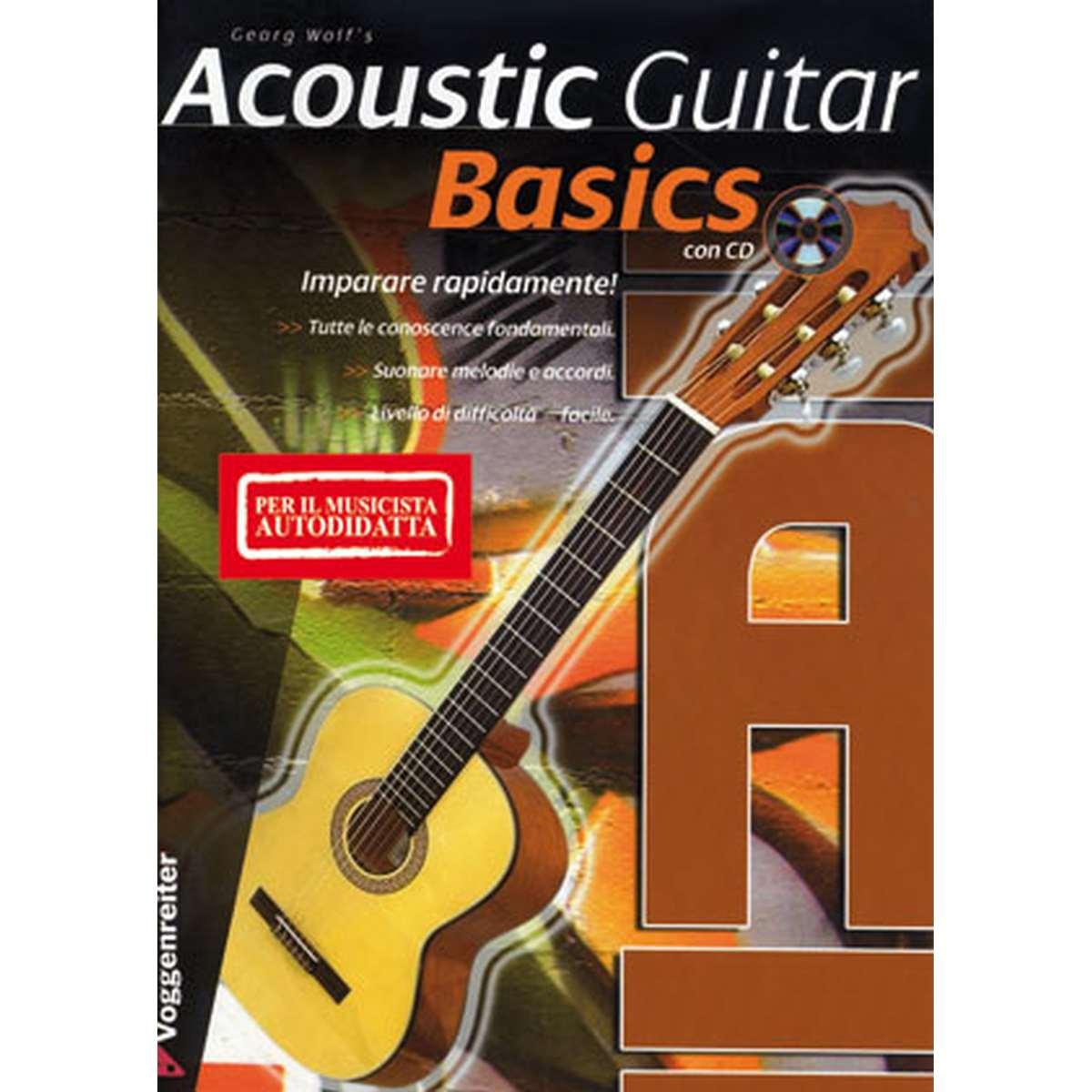 Metodo per chitarra acustica autodidatta acoustic guitar basics