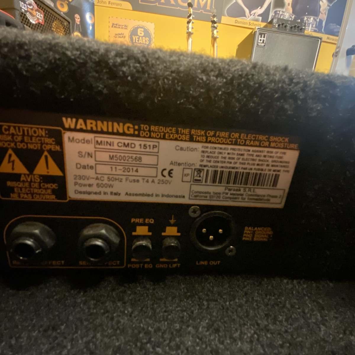 Markbass cmd 151 p combo basso - usato garantito