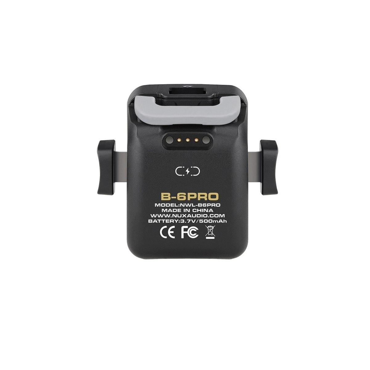 Nux b6 pro sistema wireless con microfono per fiati