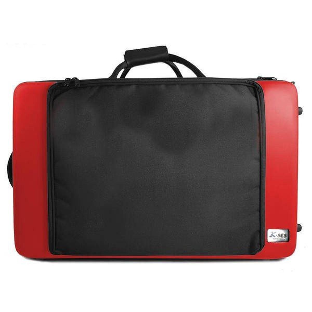 K ses 40617r custodia rossa opaca sax alto e soprano