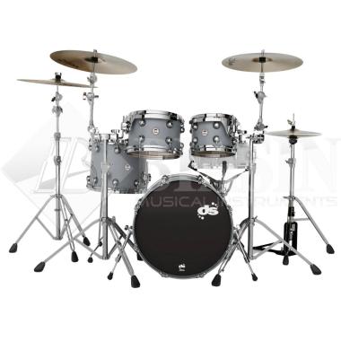 DS DRUM Venom Club Kit Maple Shell Pack 4 pezzi Racing Grey 20/10/12/14