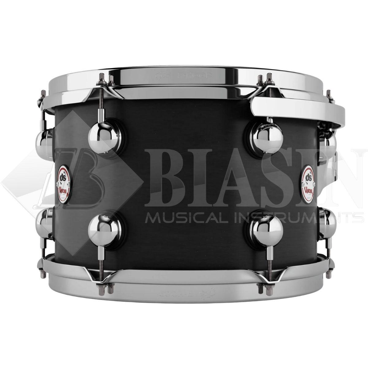 DS DRUM Venom Club Kit Maple Shell Pack 4 pezzi Carbon Stain 20/10/12/14