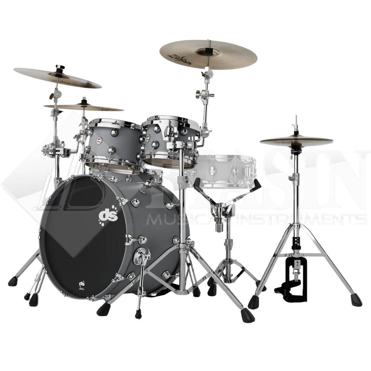 DS DRUM Venom Studio Kit Maple Shell Pack 4 pezzi Racing Grey 22/10/12/16