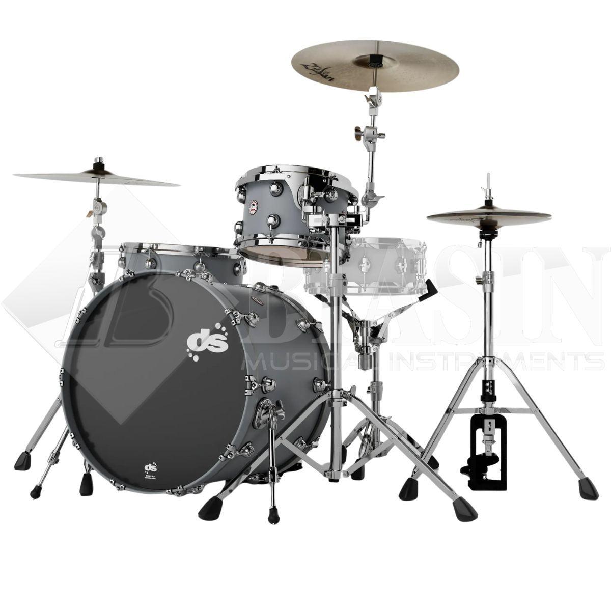 DS DRUM Venom Classic Kit Maple Shell Pack 3 pezzi Racing Gray 22/12/16