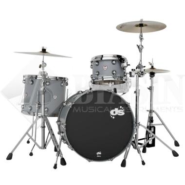 DS DRUM Venom Classic Kit Maple Shell Pack 3 pezzi Racing Gray 22/12/16