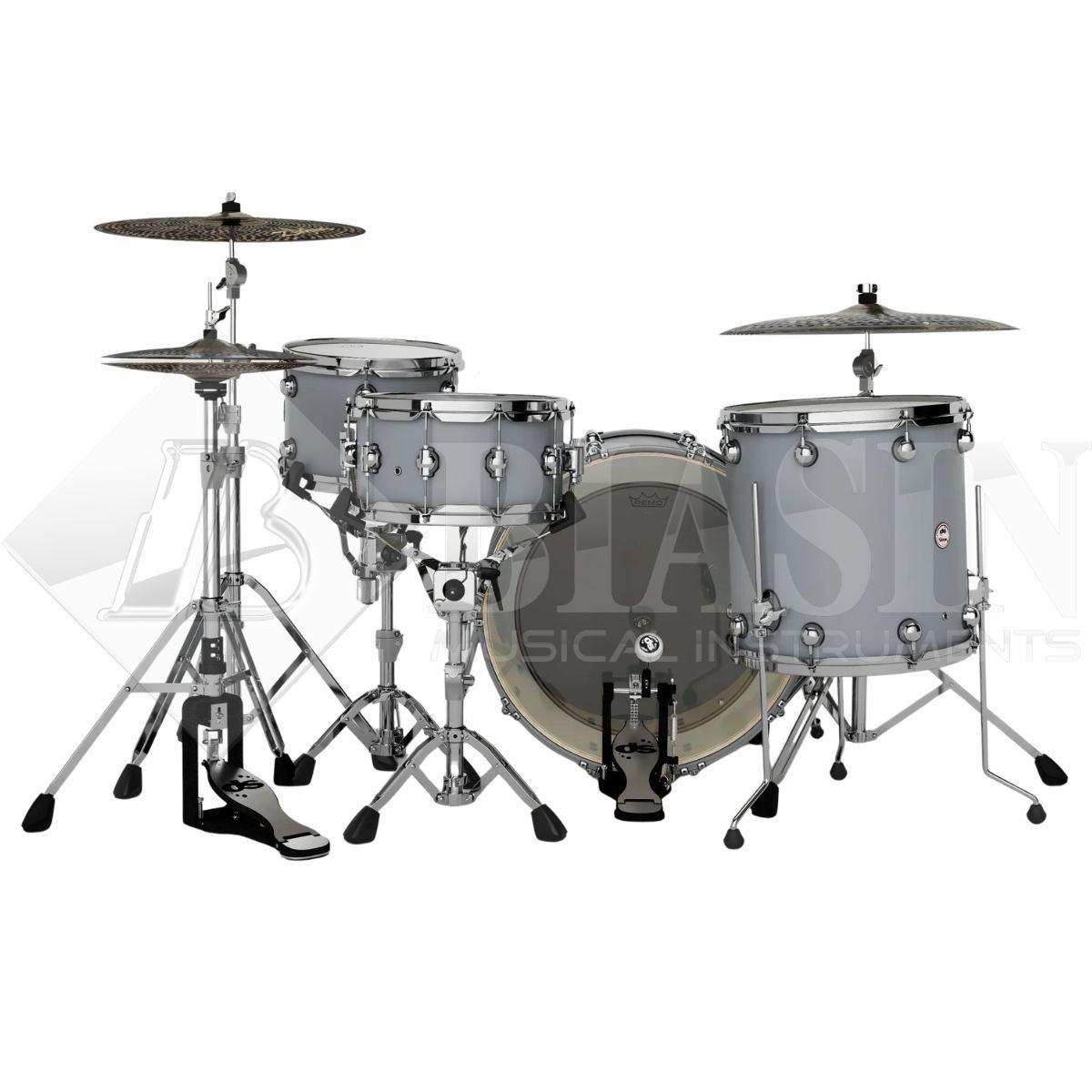 DS DRUM Venom Rock Kit Maple Shell Pack 3 pezzi Racing Grey 24/13/16