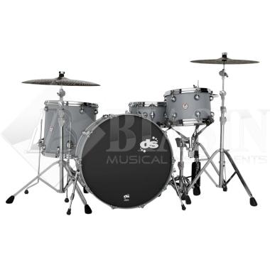 DS DRUM Venom Rock Kit Maple Shell Pack 3 pezzi Racing Grey 24/13/16
