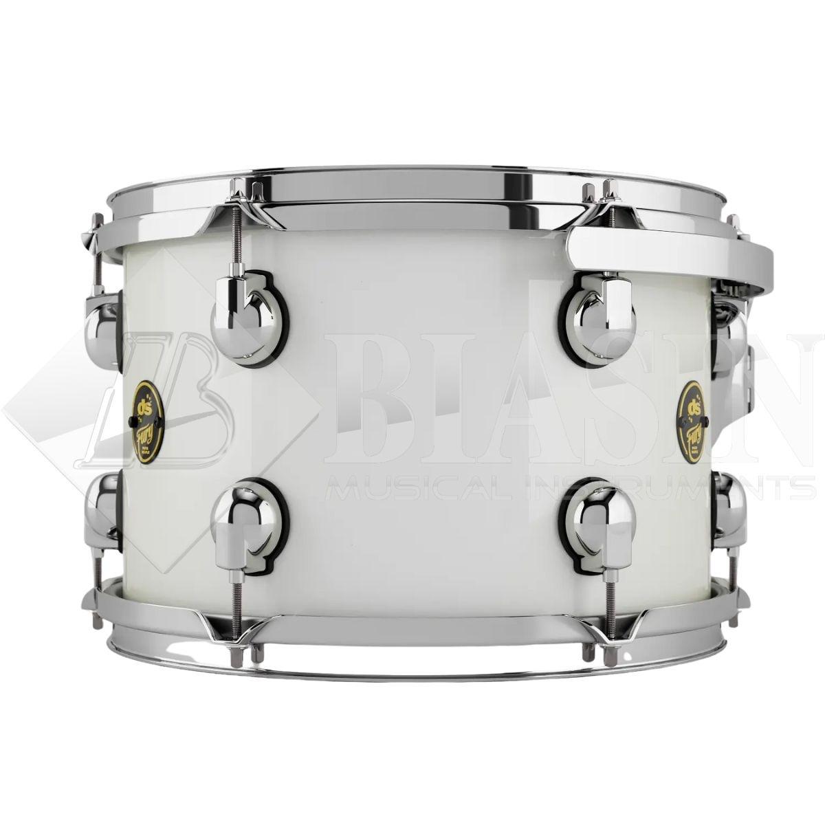 DS DRUM Fury Rock Kit Maple Shell Pack 3 pezzi White Pearl Lacquer 24/13/16