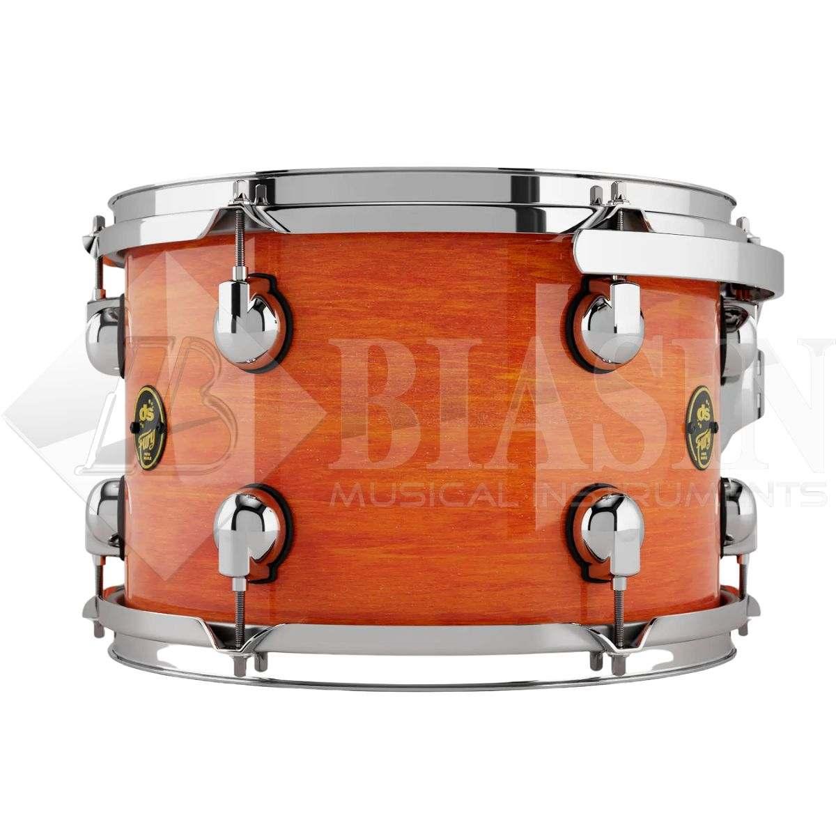 DS DRUM Fury Rock Kit Maple Shell Pack 3 pezzi Tangerine Lacquer 24/13/16