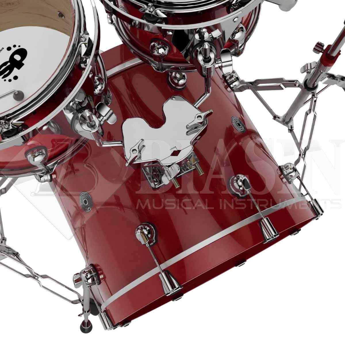 DS DRUM GrooveMaster Club Kit Birch 5 pezzi Spicy Red 20/10/12/16/14SD + Hardware 300 Series<br />