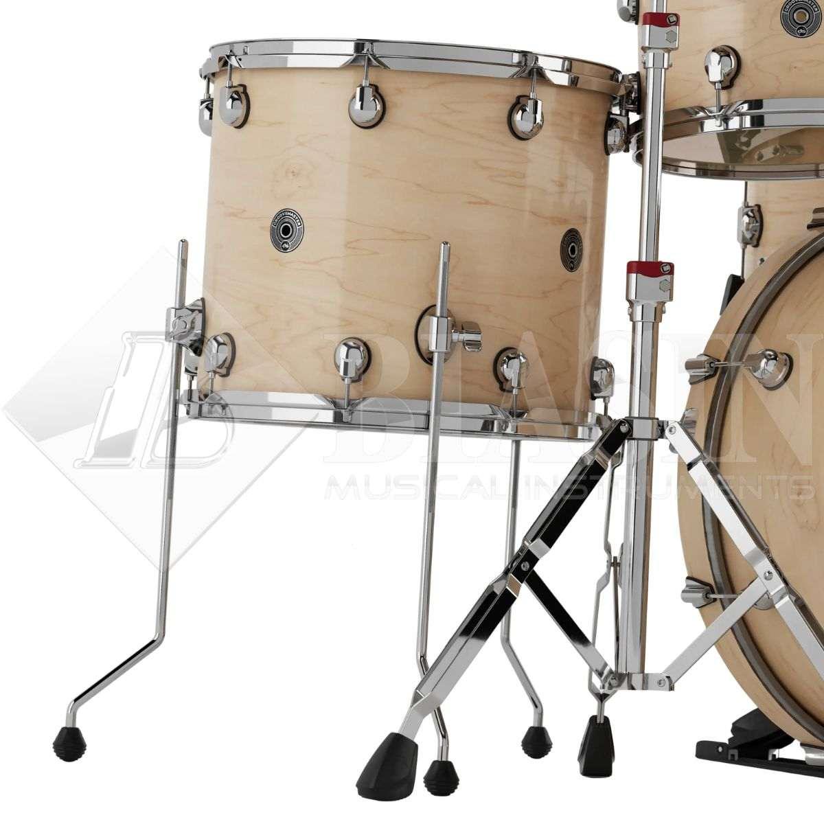 DS DRUM GrooveMaster Studio Kit Birch Shell Pack 5 pezzi Natural Hard Satin 22/10/12/16/14SD